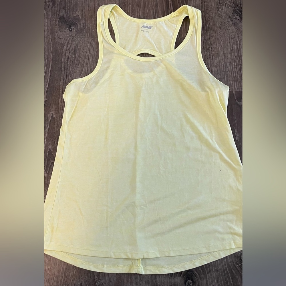 Racer back athletic tank top